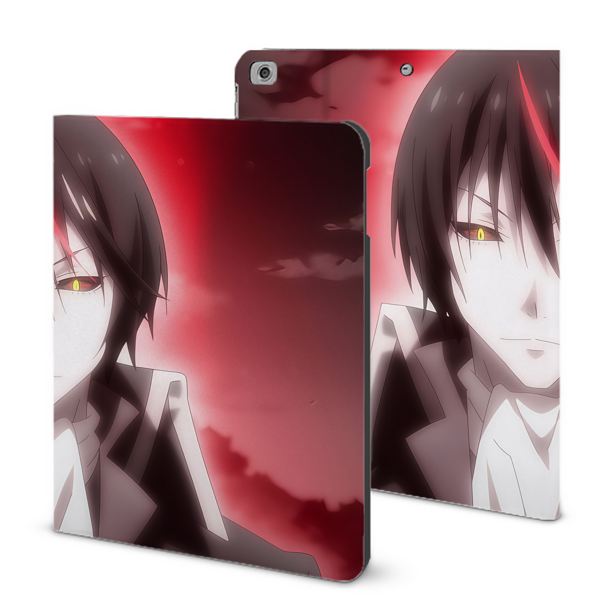 （画像用） 転スラ Regarding Reincarnated to Slime IPad ケース ブック型 PUレザー TPU 耐衝撃 軽量 薄型 ペン収納なし 全面保護 IPad 各モデル対応